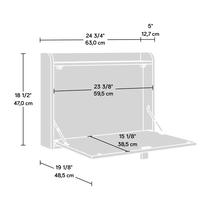 Folding Table: Floating Desk Cum Folding Study Table