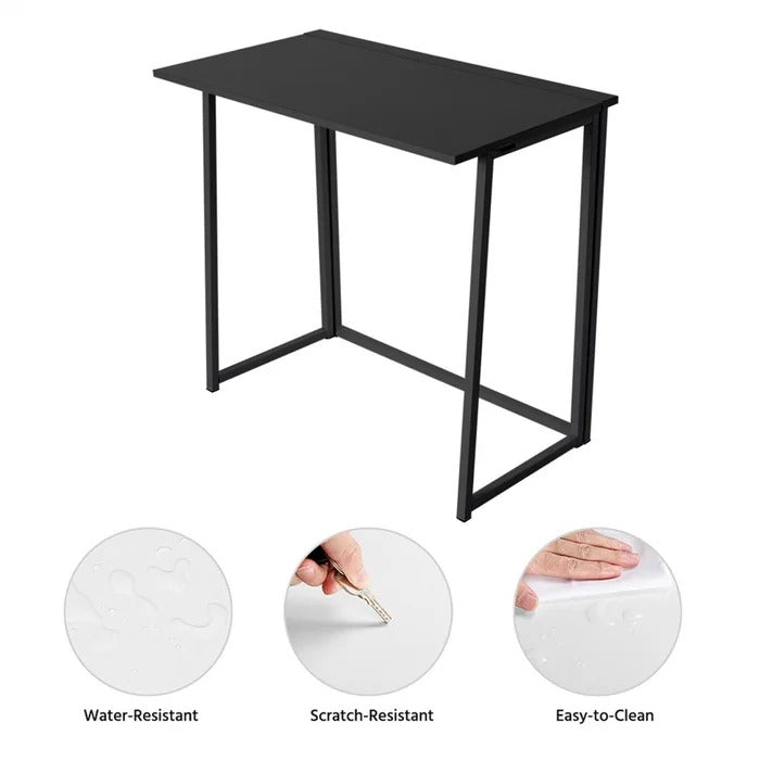 Folding Table: Folding Study Table Laptop Home Office Computer Desk