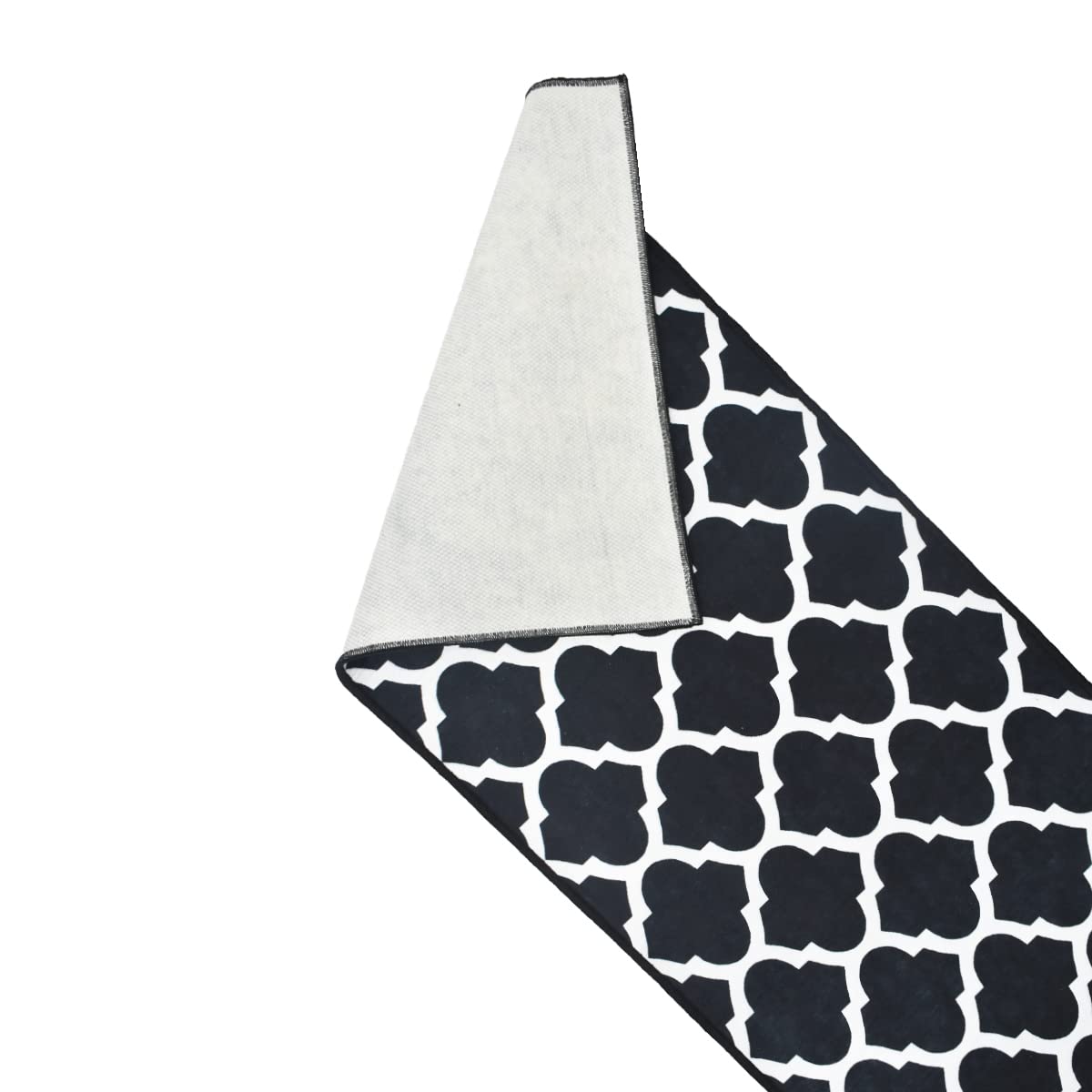 Foor Mats: Anti-Skid Look Soft Washable Multi Purpose Mat & Runner Set (18x54 & 17x26 Inches) Kitchen Combo Mat of 2 Pieces ((Desizn No 04, velvet soft nylon)