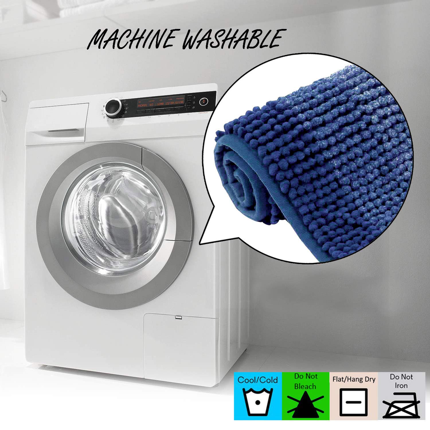 Foor Mats: Large 40x120cm Multipurpose Rug Runner for Bedroom, Balcony, Terrace