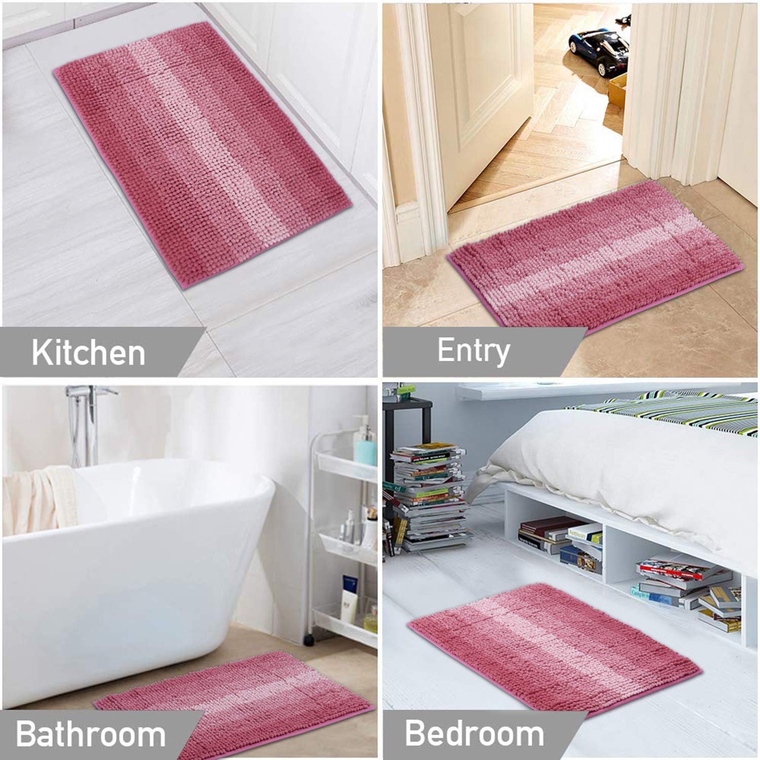 Foor Mats: Large 40x120cm Multipurpose Rug Runner for Bedroom, Balcony, Terrace