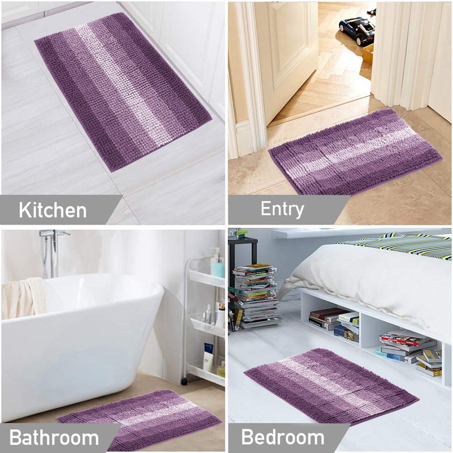 Foor Mats: Large 40x120cm Multipurpose Rug Runner for Bedroom, Balcony, Terrace