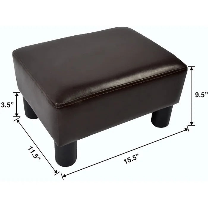 Foot Stool: 15.5'' Wide Rectangle Standard Ottoman