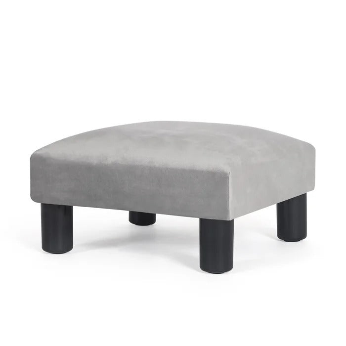 Foot Stool: 15.7'' Wide Square Footstool Ottoman