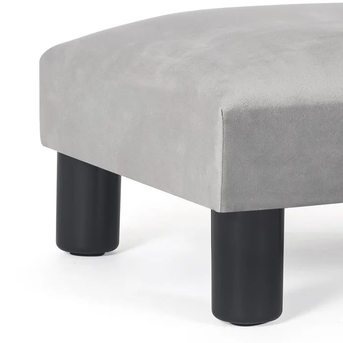 Foot Stool: 15.7'' Wide Square Footstool Ottoman