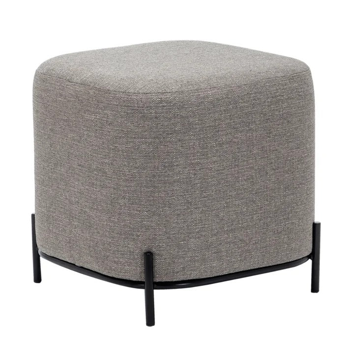Foot Stool: 16.5'' Wide Square Cube Ottoman