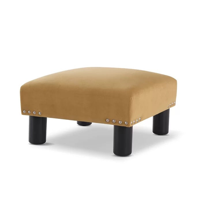 Foot Stool: 16'' Wide Square Footstool Ottoman