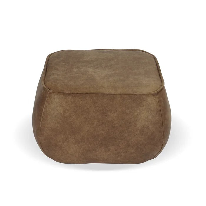 Foot Stool: 23.6'' Wide Velvet Square Cocktail Ottoman