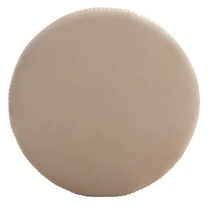 Foot Stool: 35.4'' Wide Velvet Round Cocktail Ottoman