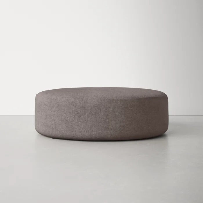 Foot Stool: 37.79'' Wide Round Cocktail Ottoman