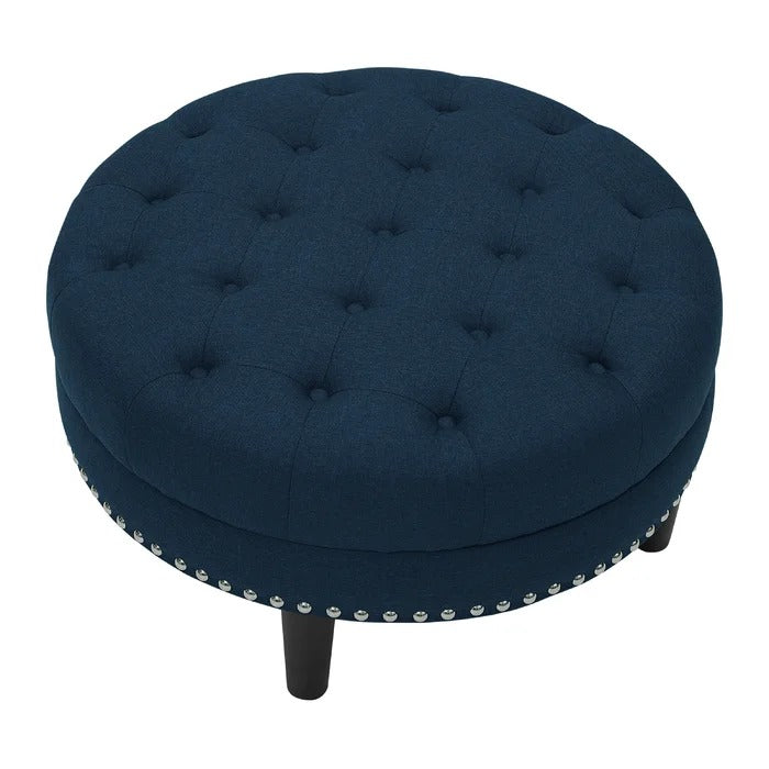 Foot Stool: 30'' Wide Ottoman