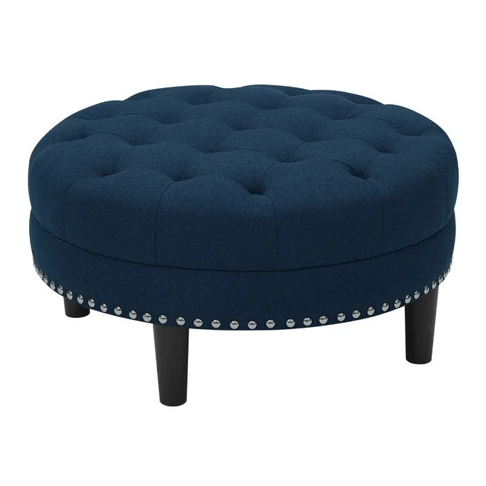 Foot Stool: 30'' Wide Ottoman