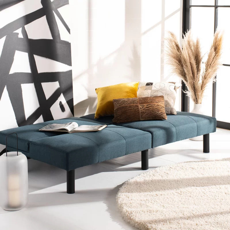 Futon: 71.65'' Wide Convertible Sofa