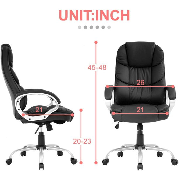 Gaming Chair: Classic Black Gaming Chair