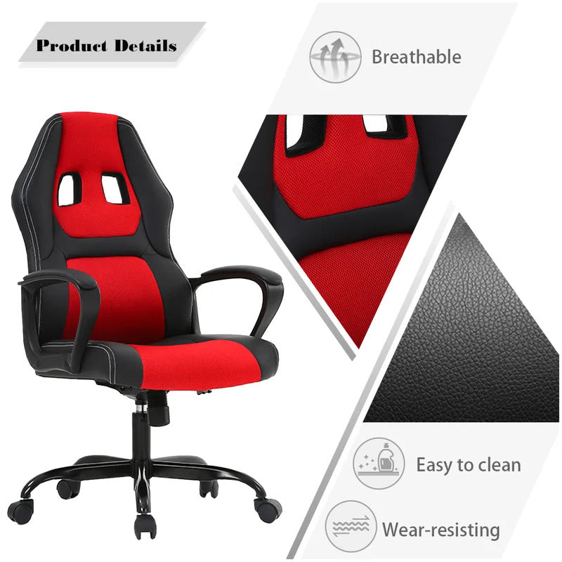 Gaming Chair: Modern PC & Racing Gaming Chair