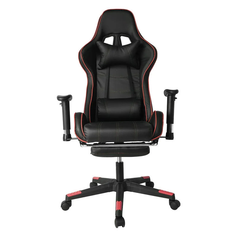 Gaming Chair: PC & Racing Game Chair with Footrest