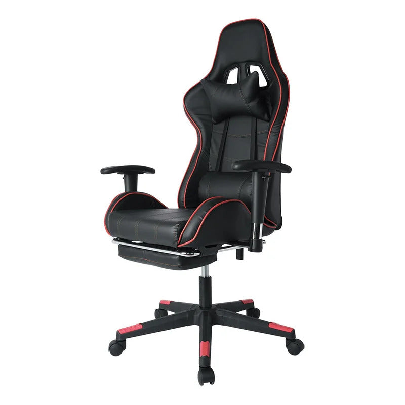 Gaming Chair: PC & Racing Game Chair with Footrest