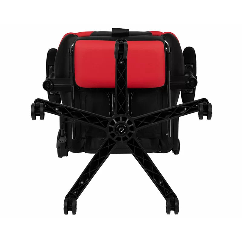 Gaming Chair: Red+Black Adjustable Reclining PC & Racing Game Chair