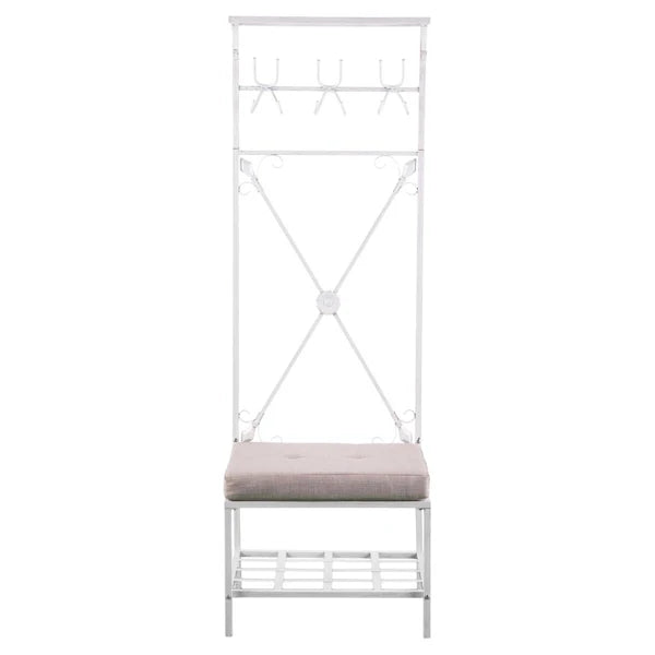Hall Trees: Entryway Storage Rack Hall Tree