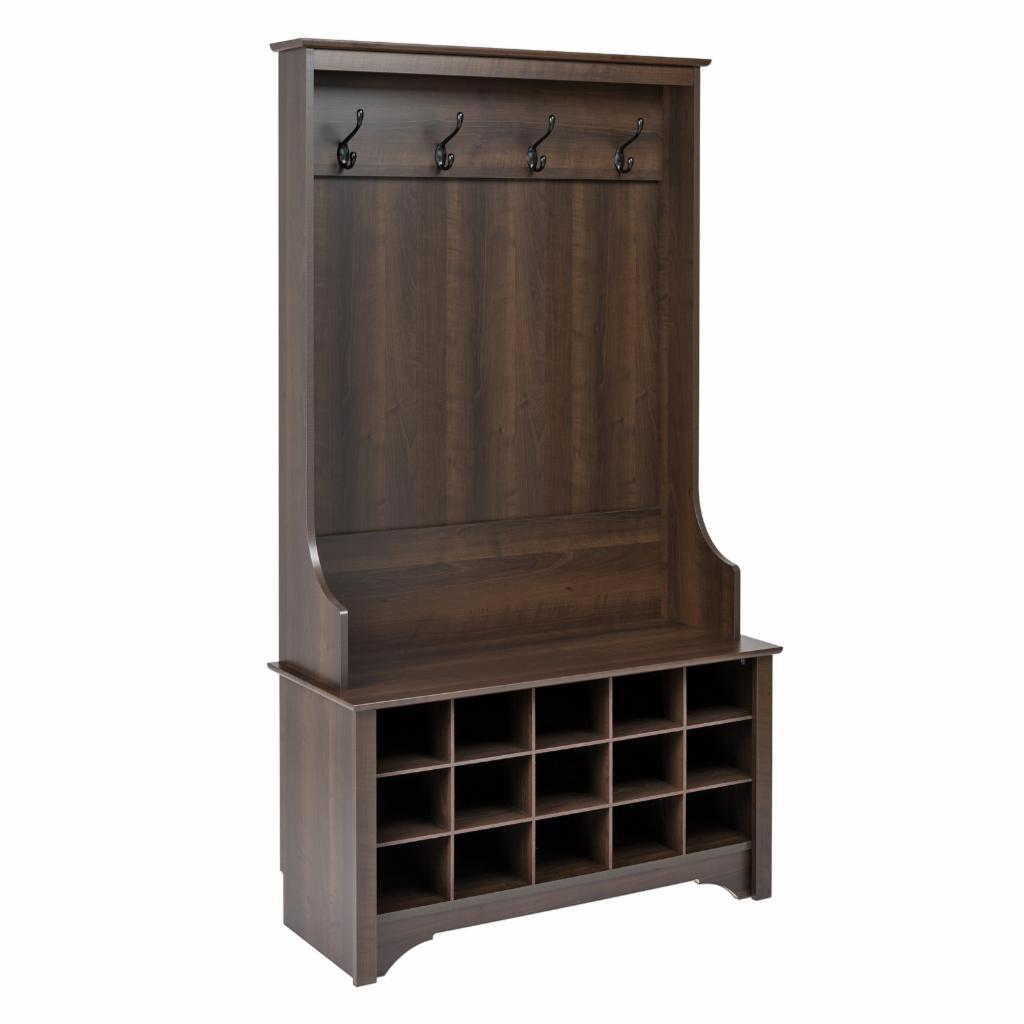 Hall Trees: Hall Tree with Shoe Storage