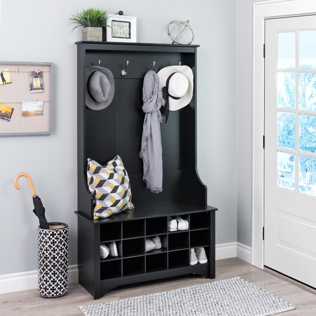 Hall Trees: Hall Tree with Shoe Storage