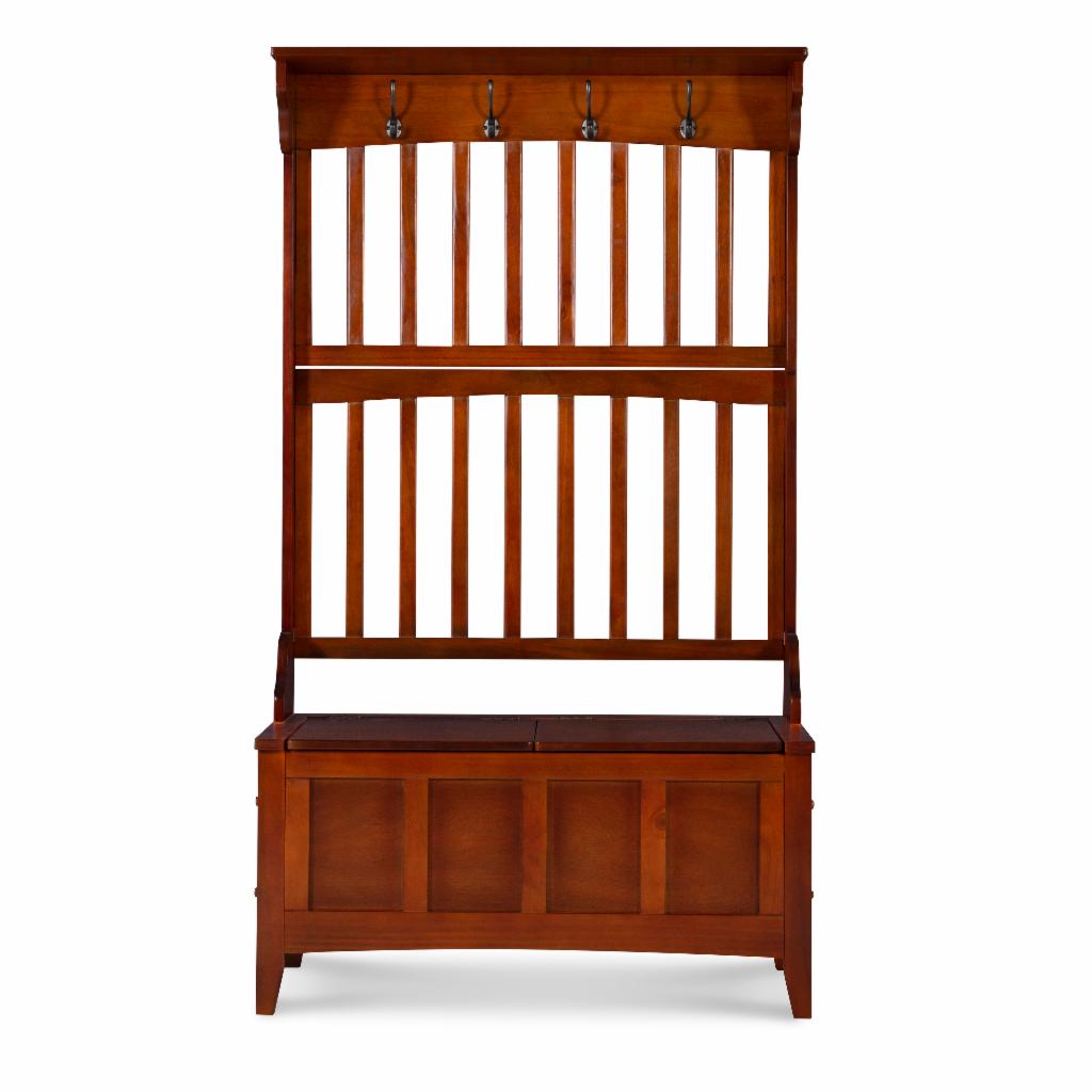 Hall Trees: Hall Tree with Storage Bench