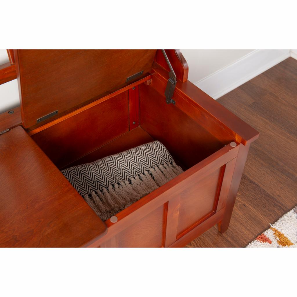 Hall Trees: Hall Tree with Storage Bench