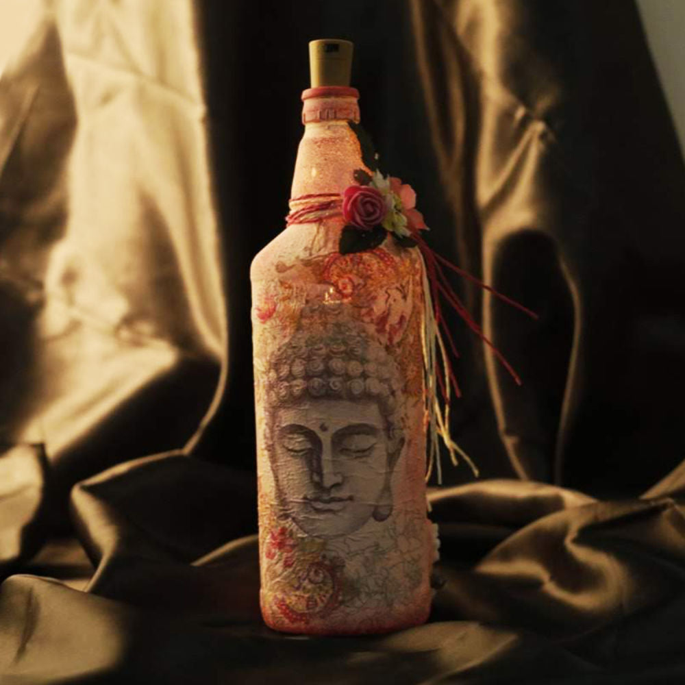 Home Decor : Bottle Lamp Shade