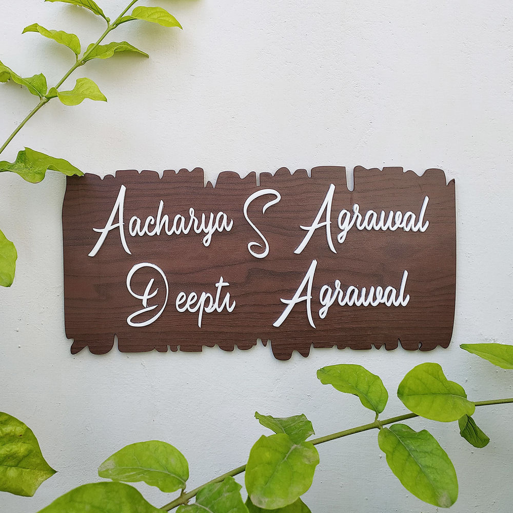 Home Decor : House Name Plate
