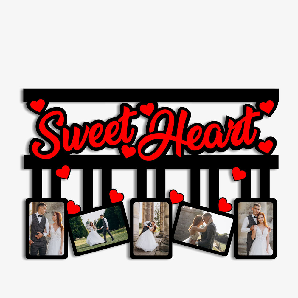 Home Decor : Sweet Heart Photo Frame