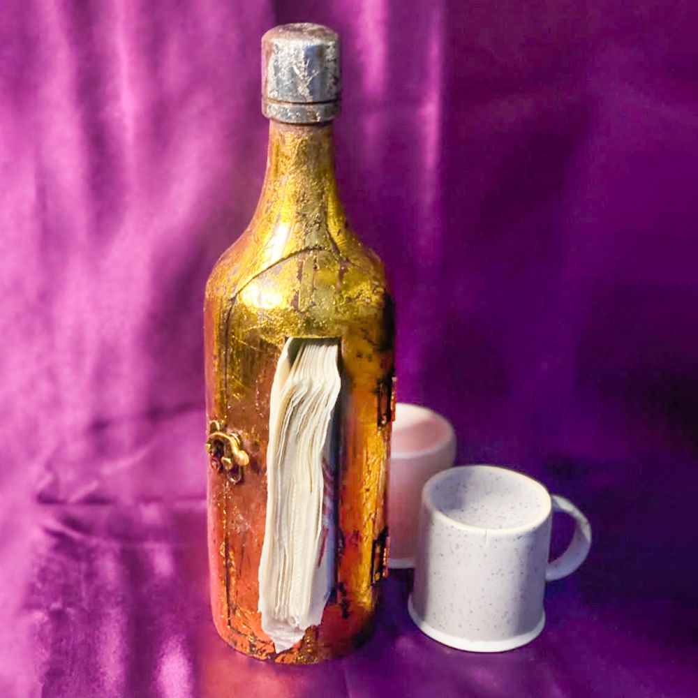 Home Decor : Unique WoodenTissue Holder