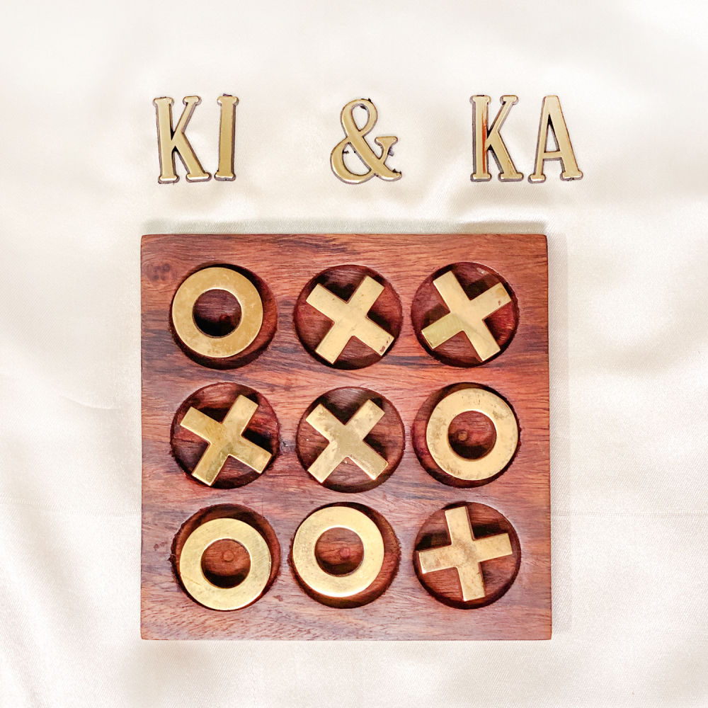 Home Decor : Wooden Tic Tac Toe