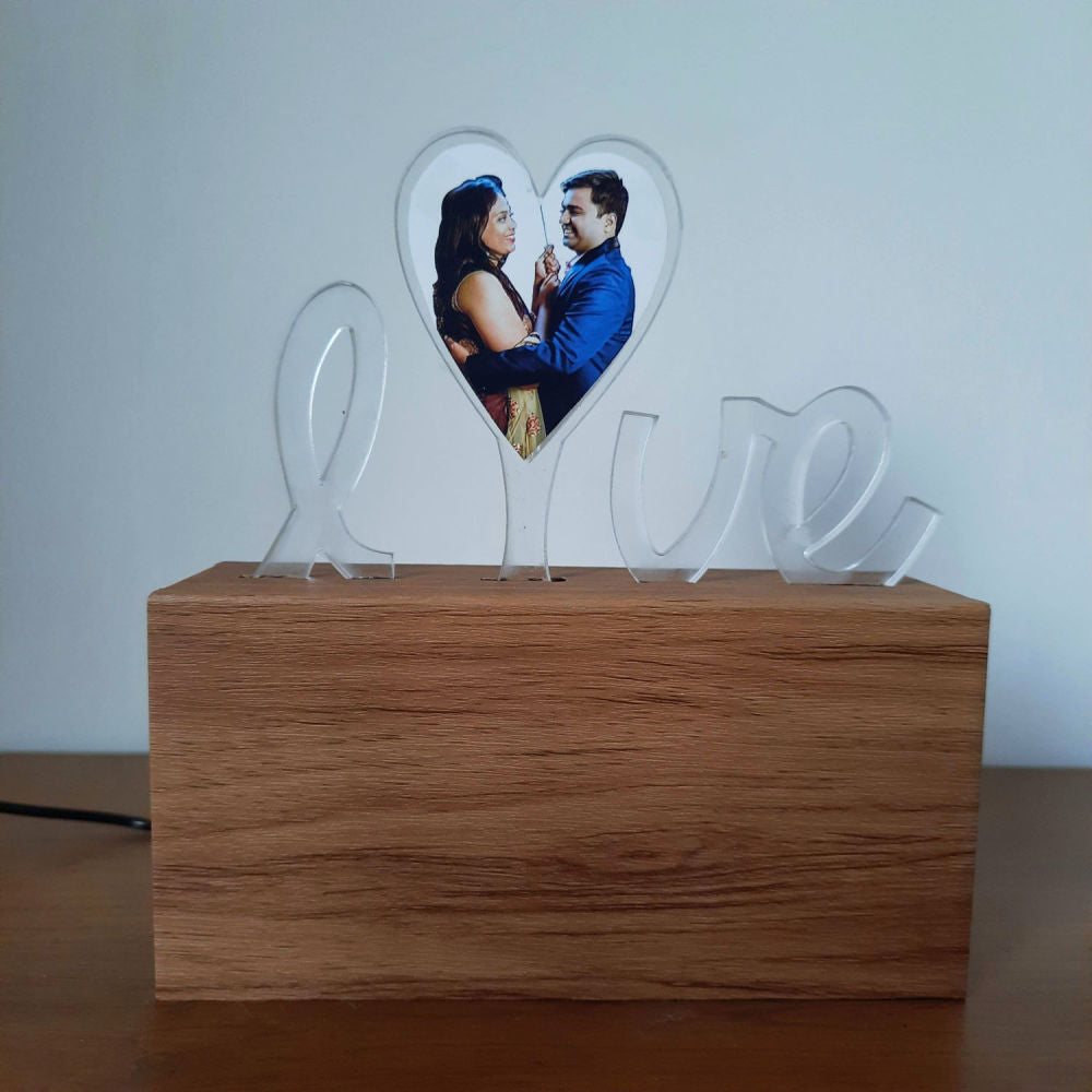 Home decor : Forever Love Lamp