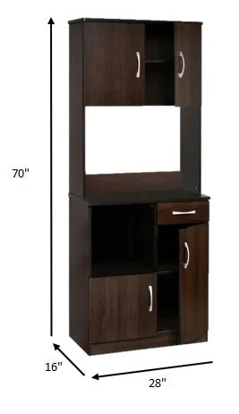 Hutch Cabinets 70 Kitchen Pantry Microwave Stands