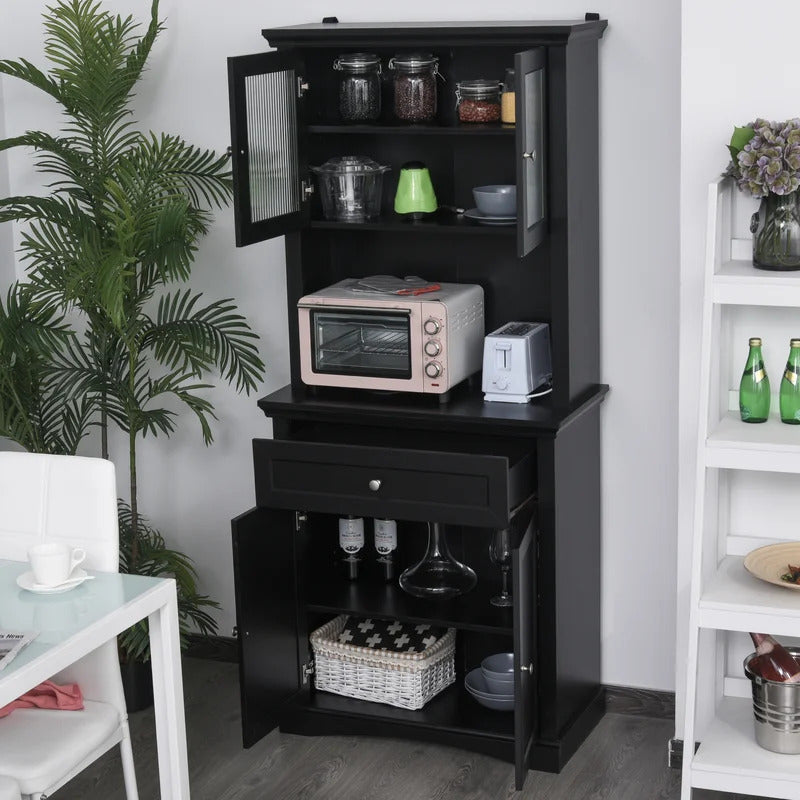 Hutch Cabinets : 71" Kitchen Pantry/Microwave Stands