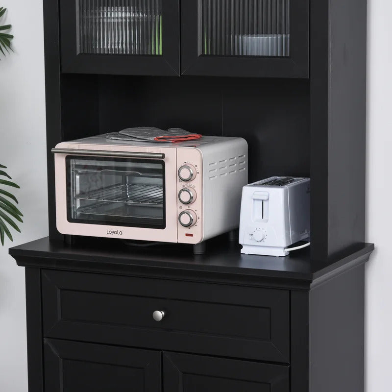 Hutch Cabinets : 71" Kitchen Pantry/Microwave Stands