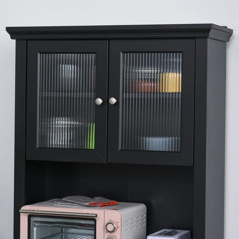 Hutch Cabinets : 71" Kitchen Pantry/Microwave Stands