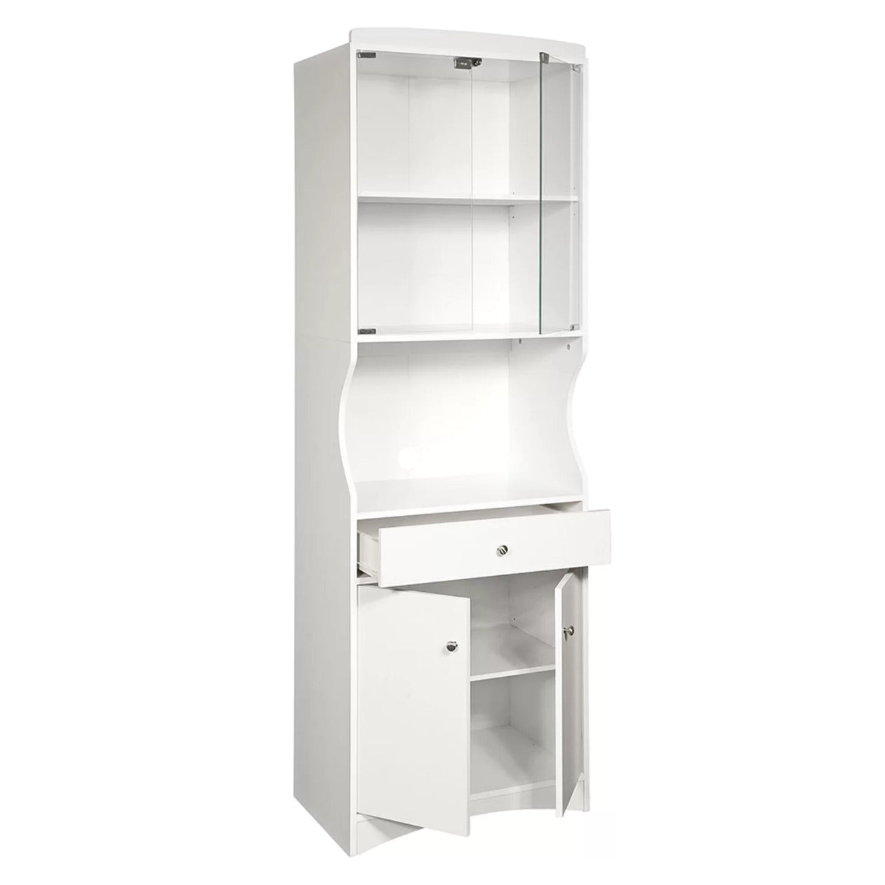 Hutch Cabinets : 72" Kitchen Pantry/Microwave Stands