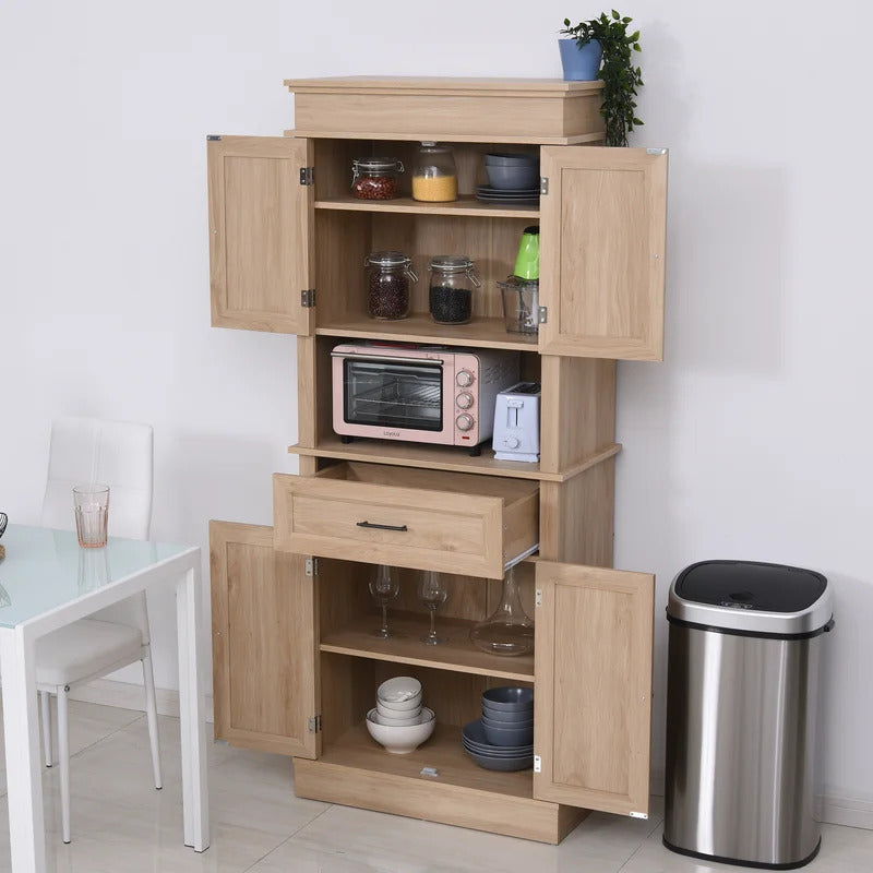 Hutch Cabinets : 72" Kitchen Pantry/Microwave Stands