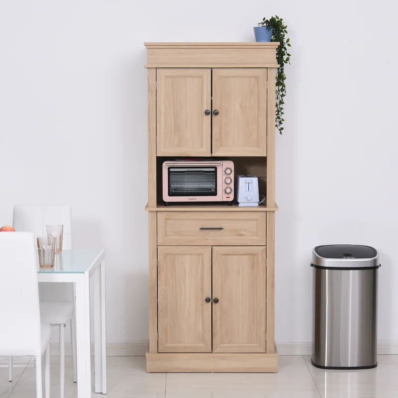 Hutch Cabinets : 72" Kitchen Pantry/Microwave Stands