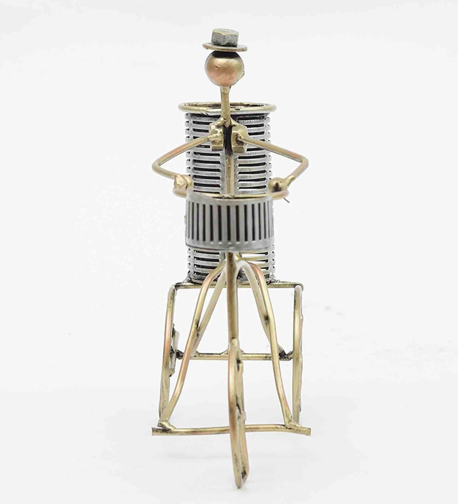 Pen Stand : Iron Cycle Pen Stand