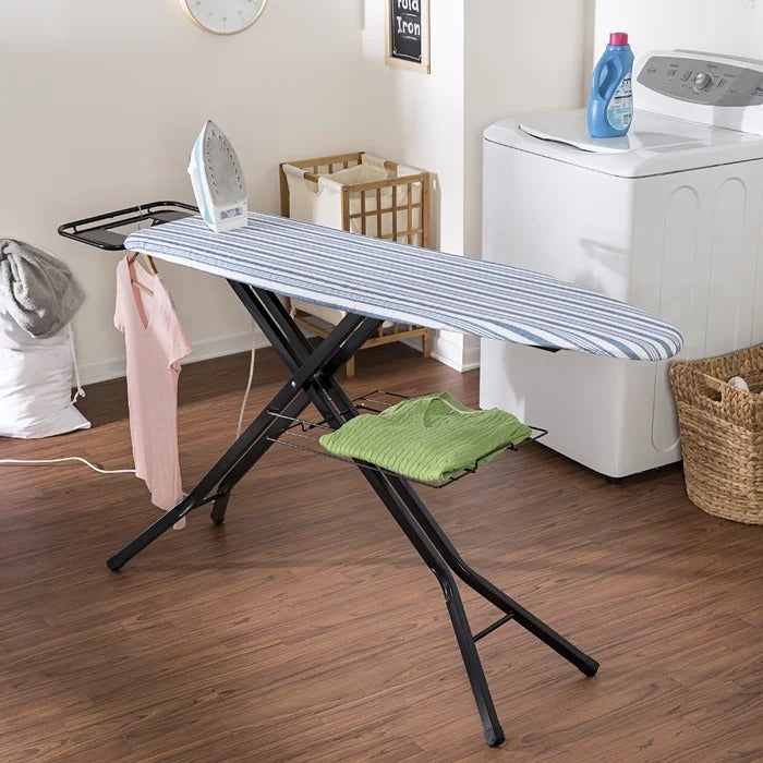 Ironing Table: Blue Freestanding Ironing Board
