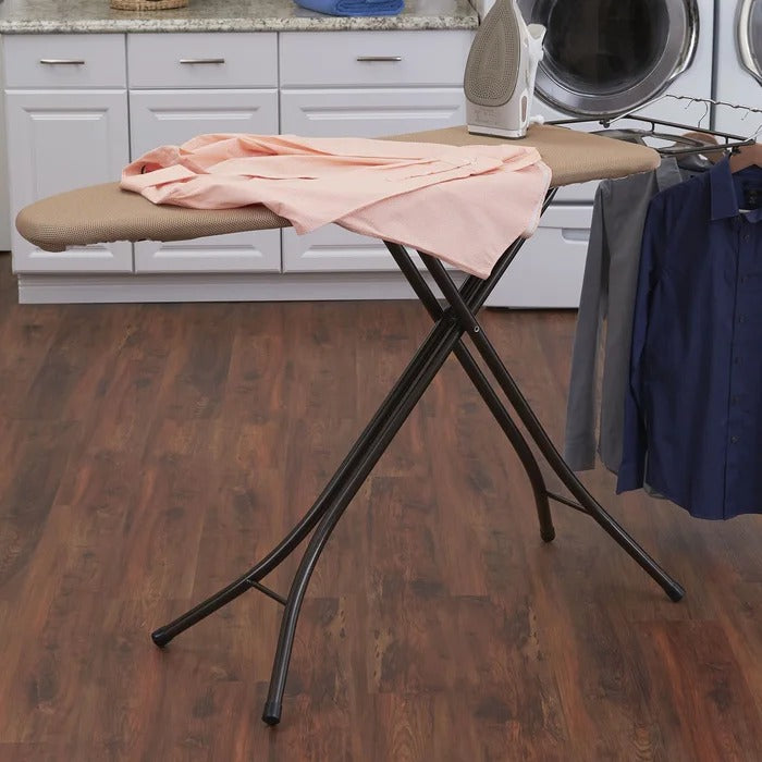 Ironing Table: Wide Steel Top Freestanding Ironing Board