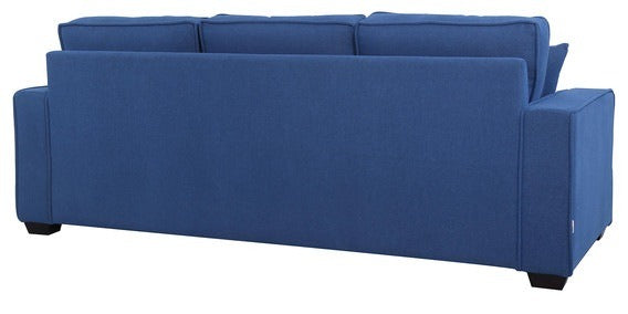 3 Seater Sofa:- Jason Fabric Sofa Set (Blue)