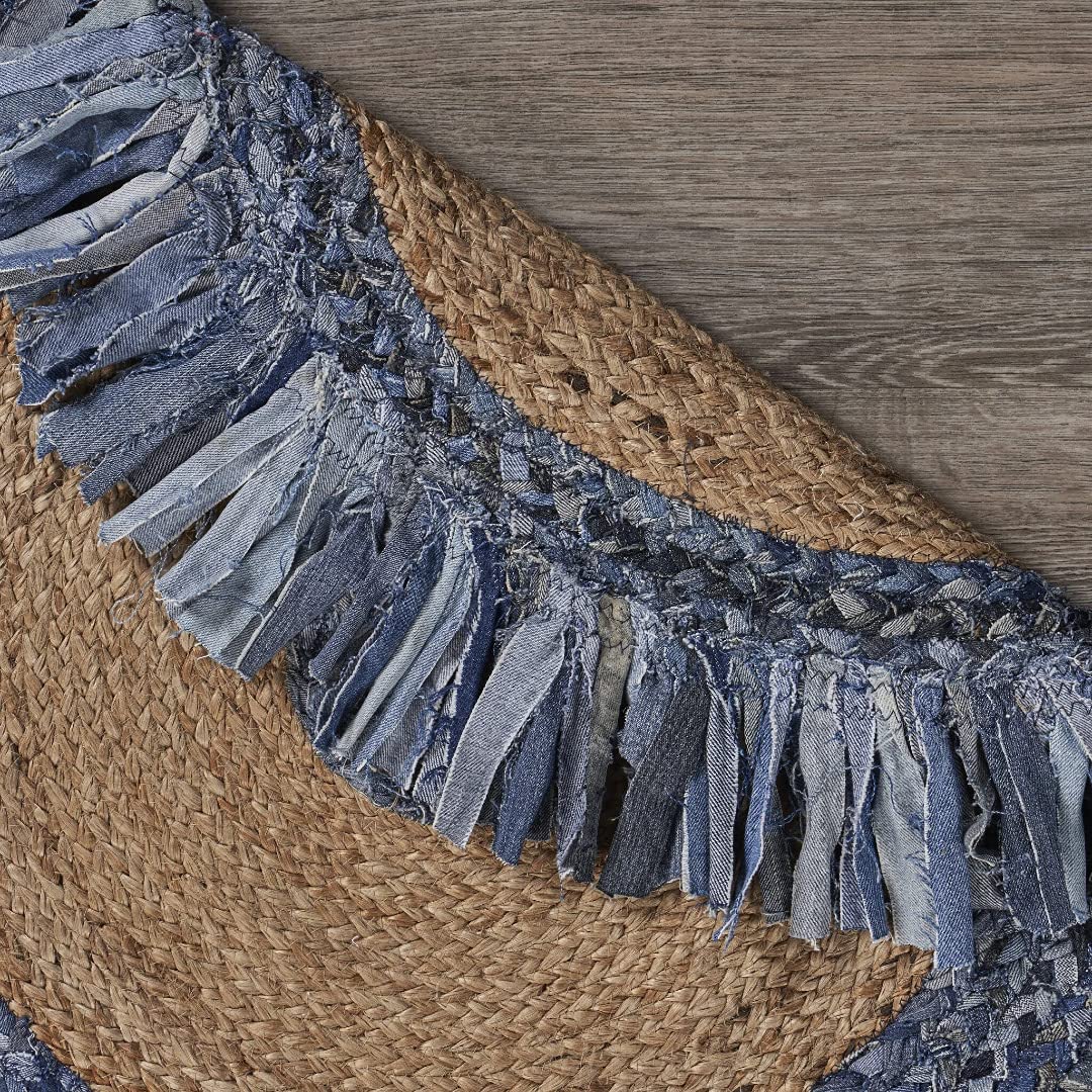 Carpets: Jute and Cotton Round Floor Mats & Carpet for Bedroom