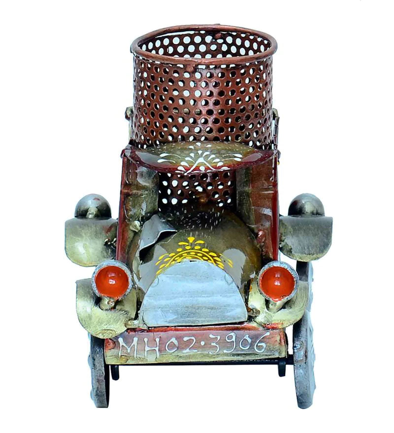 Pen Stand : Kave (Set of 1) Iron Decorative Pen Stand