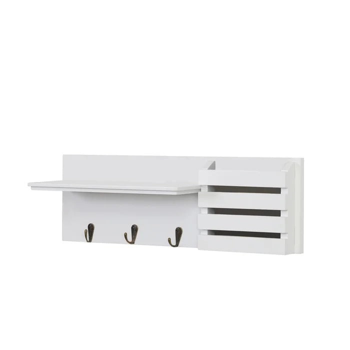 Key Holder: Wall Mail Organizer with Key Hooks