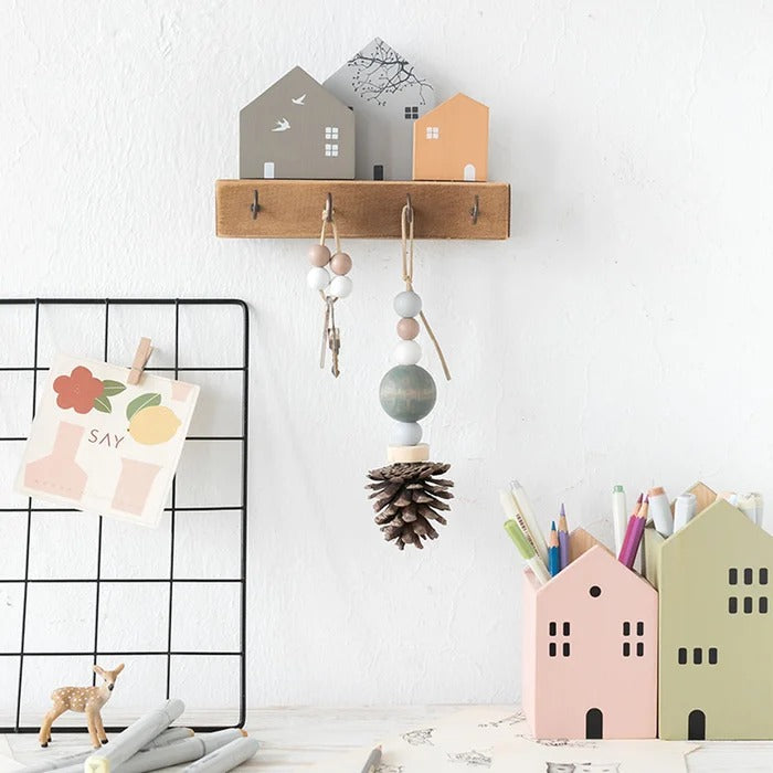 Key Holder: Wall Organizer Key Hooks
