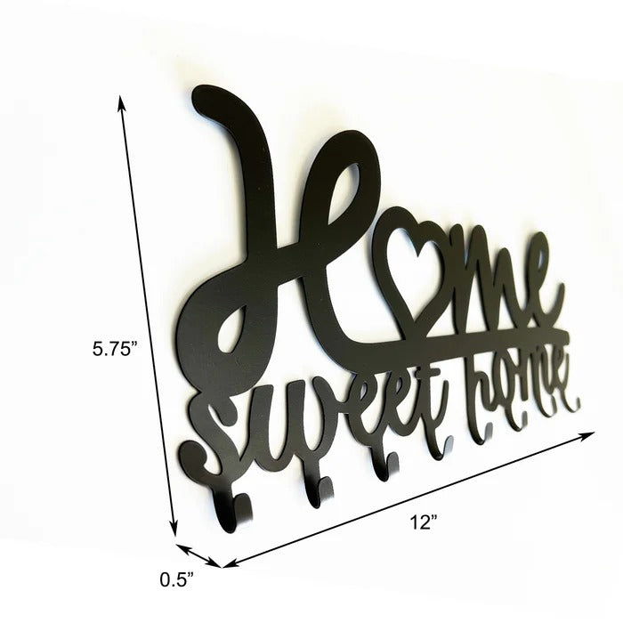 Key Holder: Wall Organizer with Key Hooks