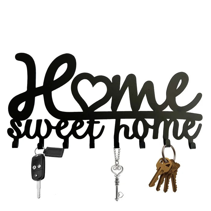 Key Holder: Wall Organizer with Key Hooks